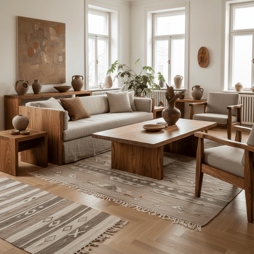 Bois traité naturel intérieur