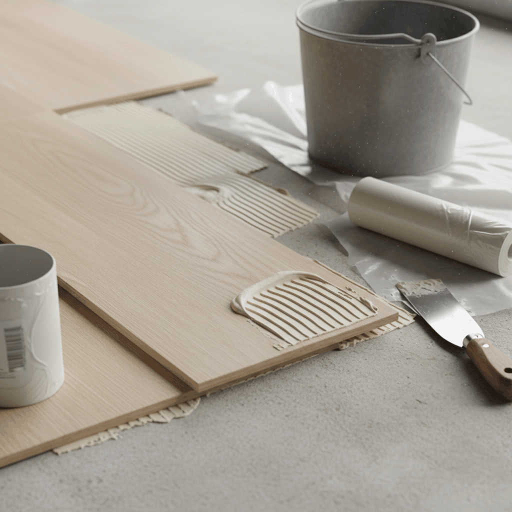 Colle parquet contrecollé