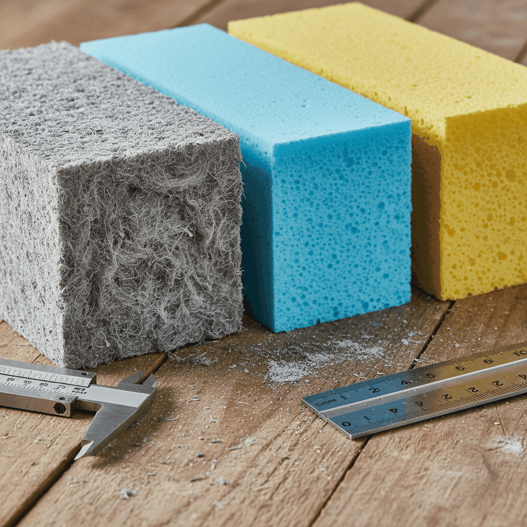 Comparaison isolants toiture