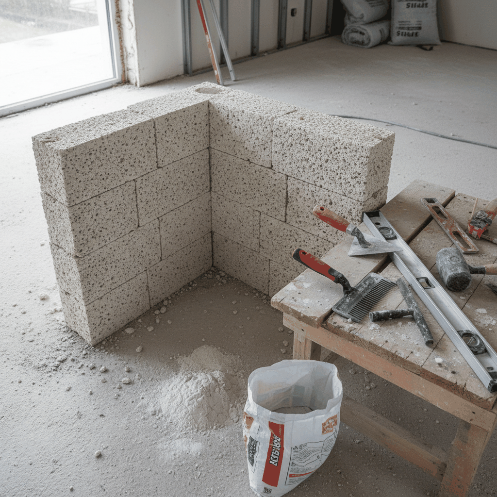 Construction cloison écologique