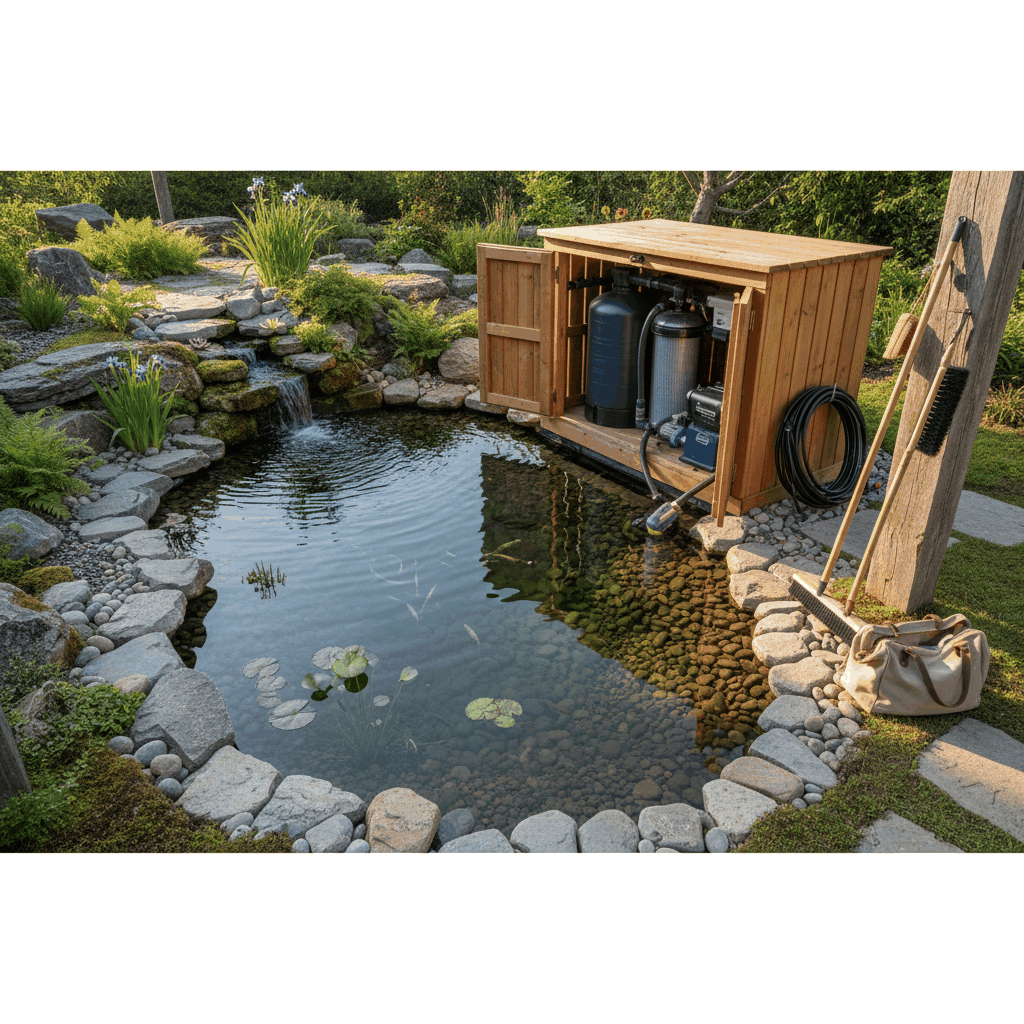 Entretien bassin aquatique