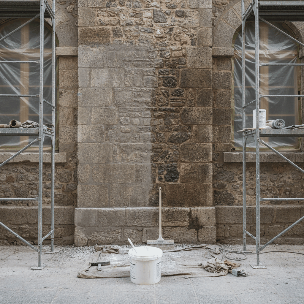 Étanchéité des murs façade