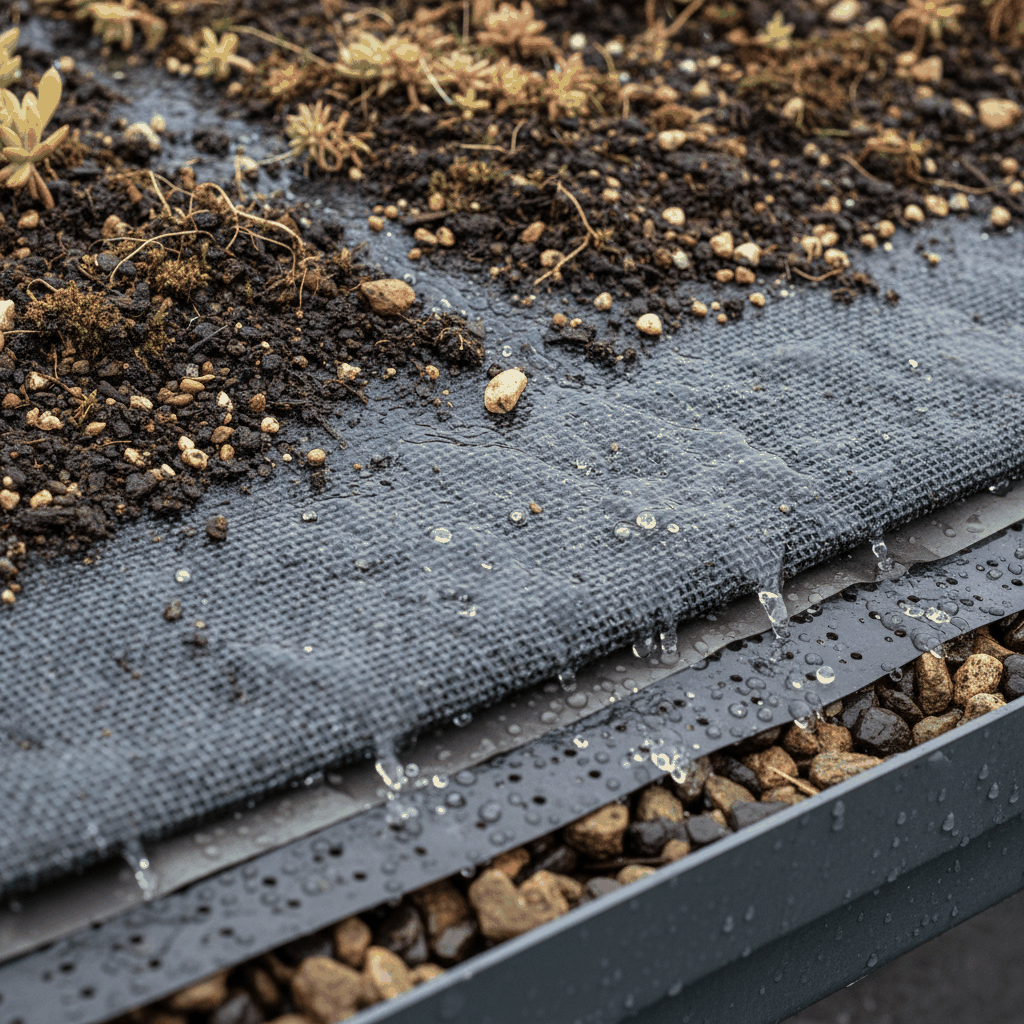Géotextile toiture végétalisée