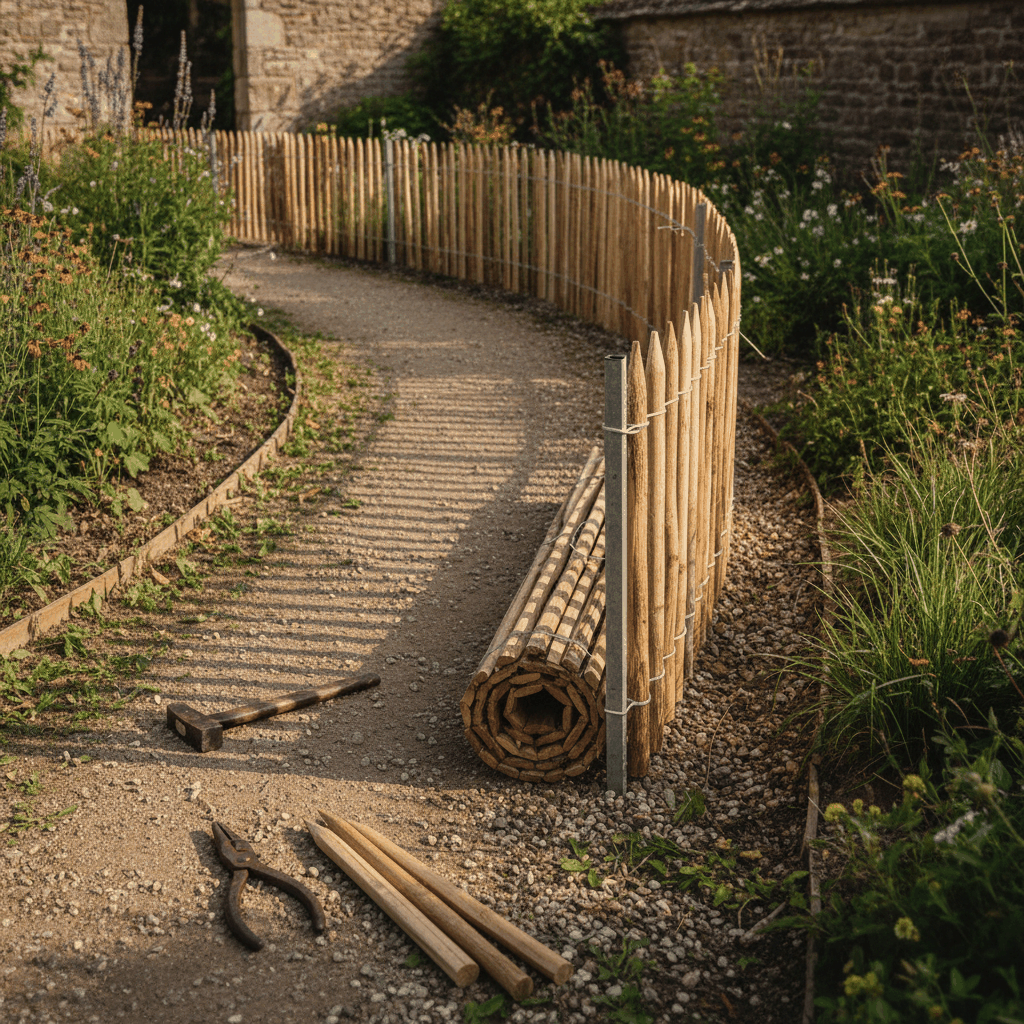 Installation ganivelle