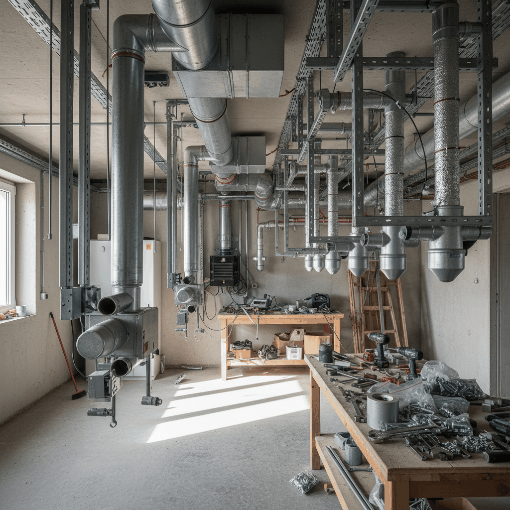 Installation VMC double flux