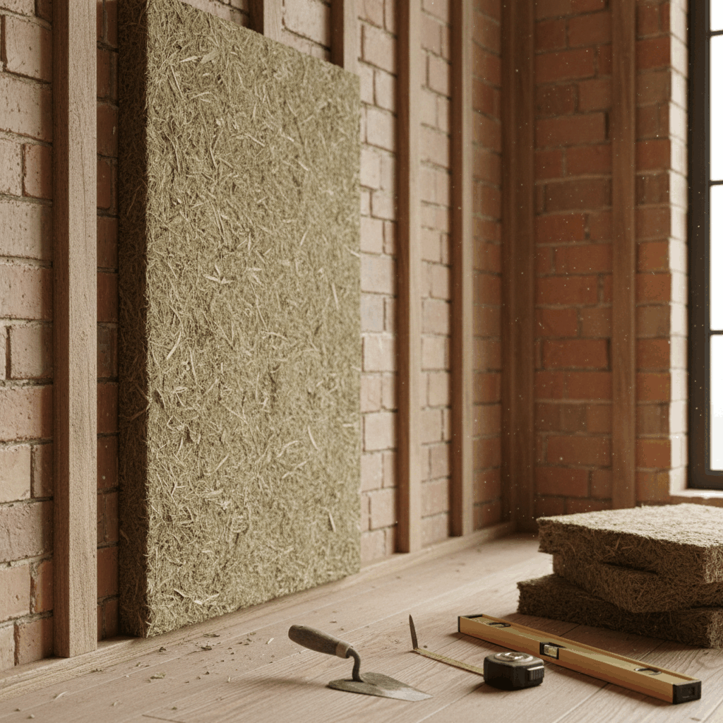 Isolation écologique panneau chanvre