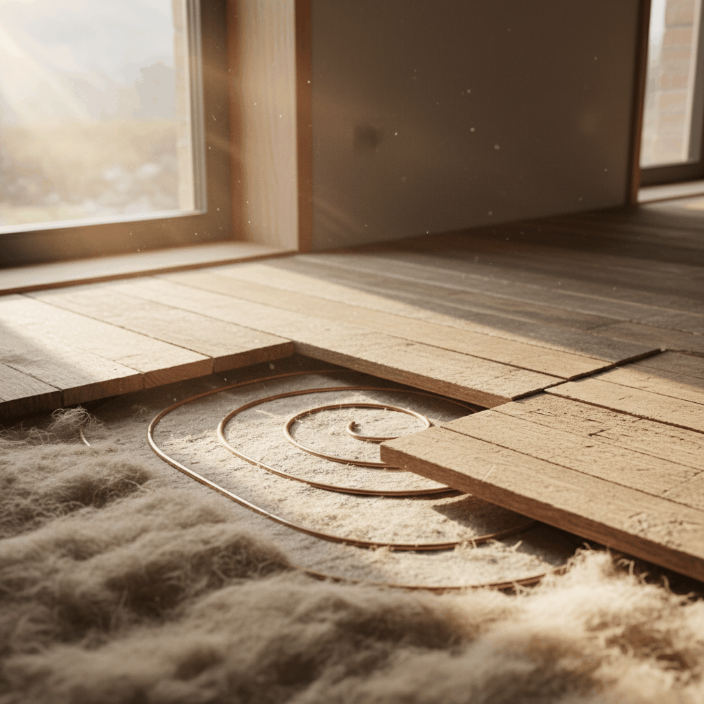 Isolation naturelle sous-sol