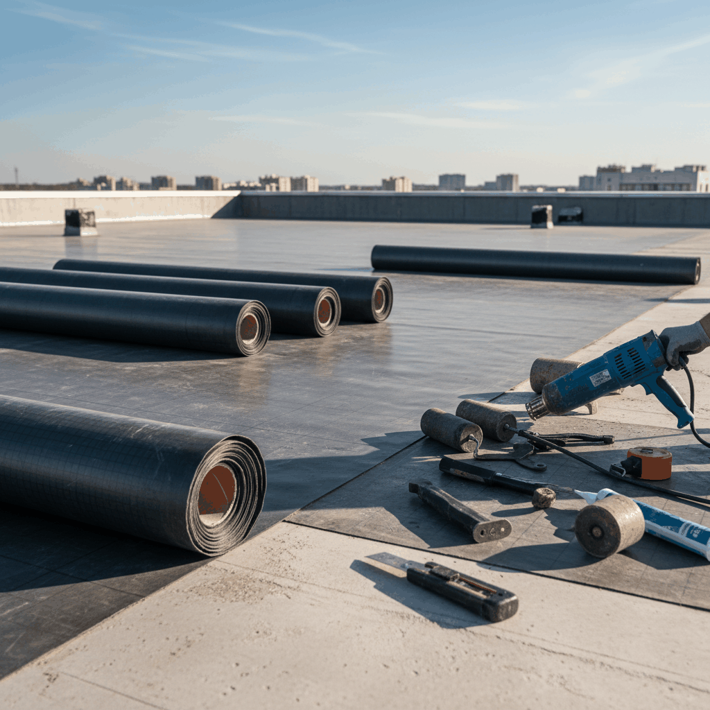 Membrane étanchéité toiture plate