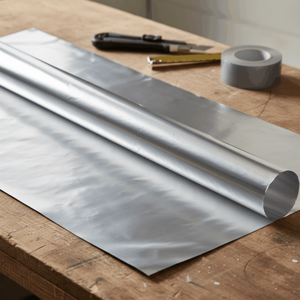 Membrane pare-vapeur aluminium