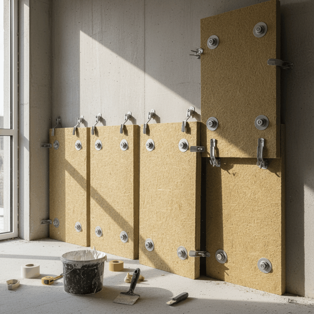 Panneaux installation isolation