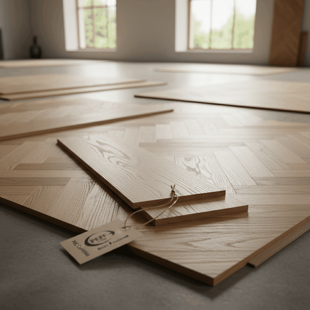 Parquet bois français PEFC