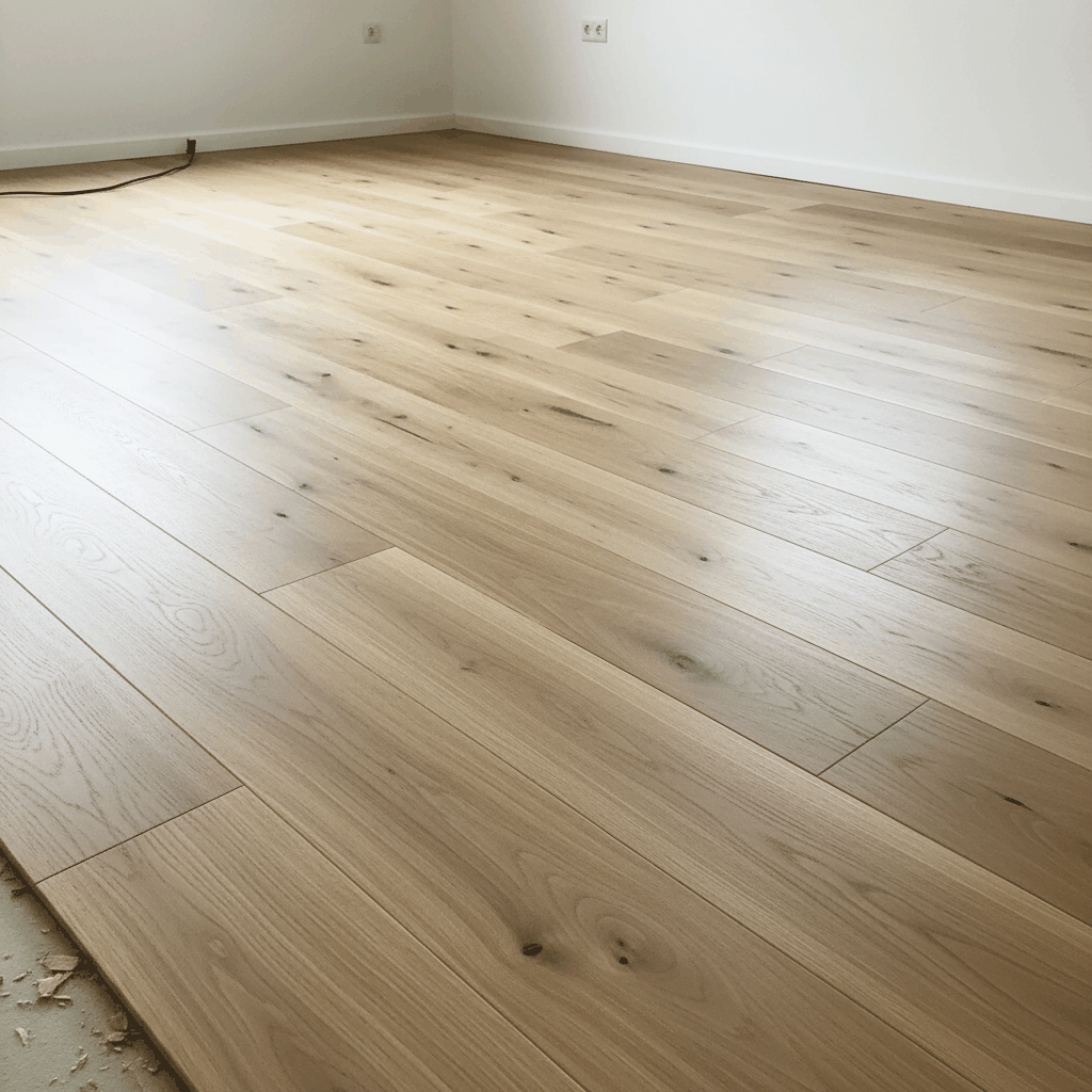 Parquet flottant bois français