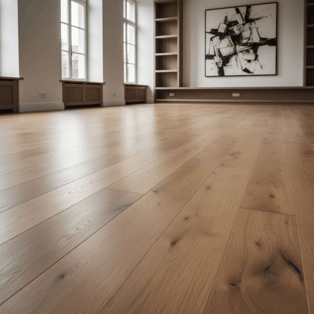 Parquet flottant bois français
