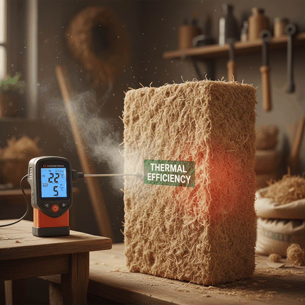 Performance thermique brique chanvre