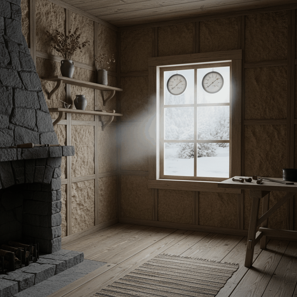 Performance thermique laine bois