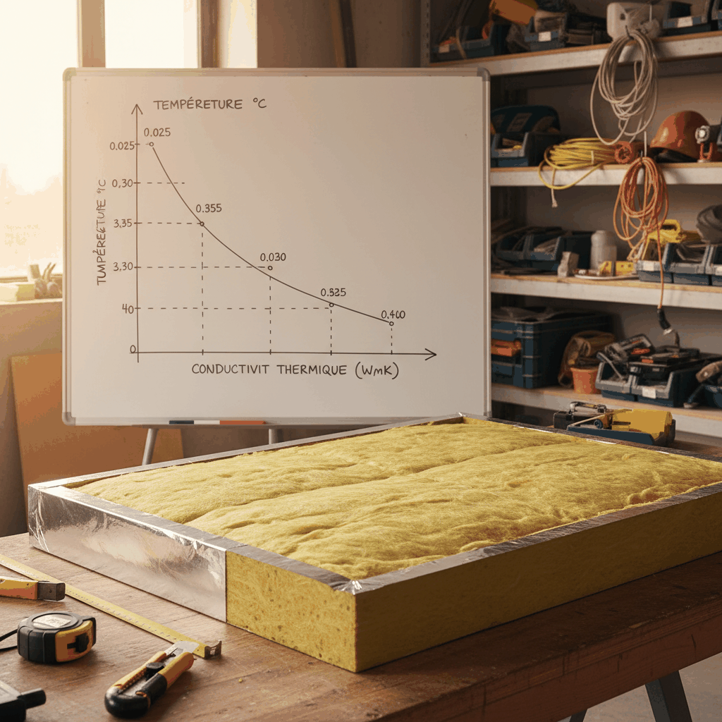 Performance thermique panneaux PIR