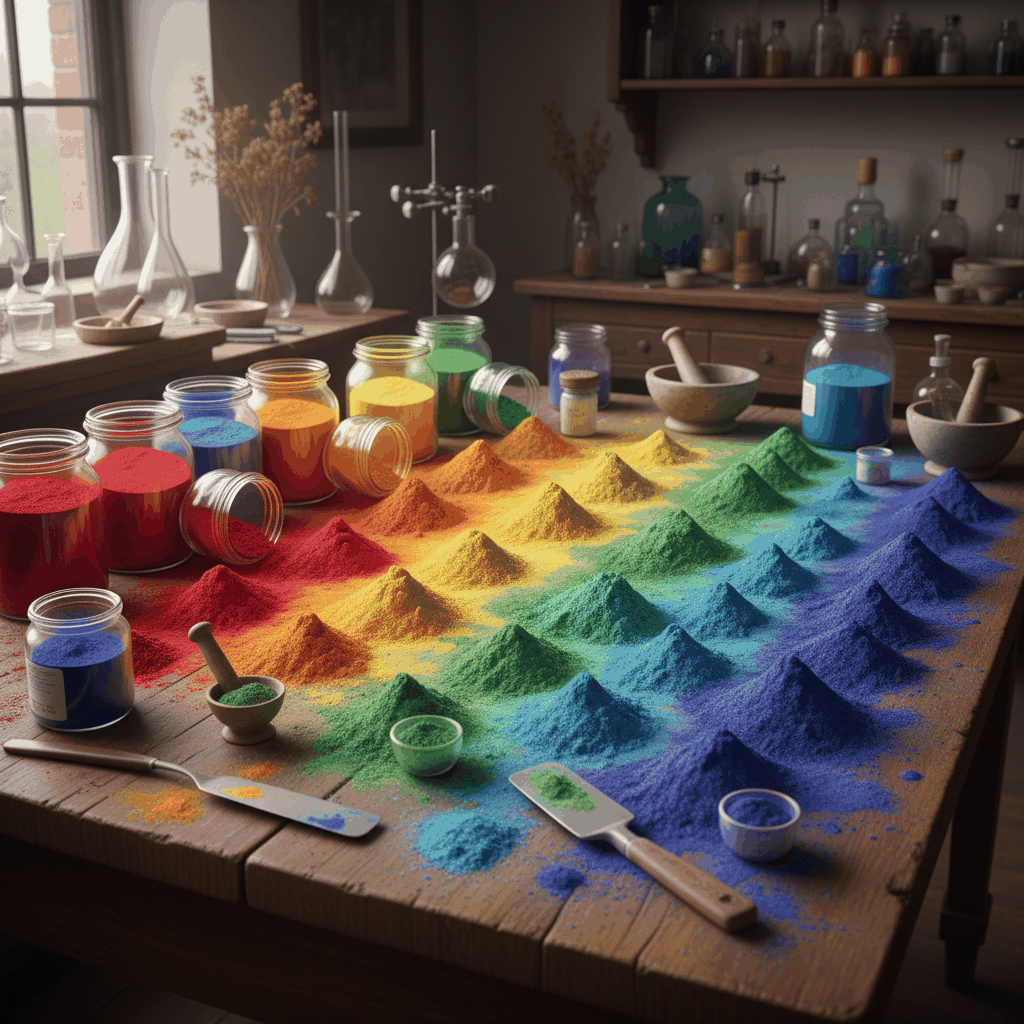 Pigments synthétiques organiques