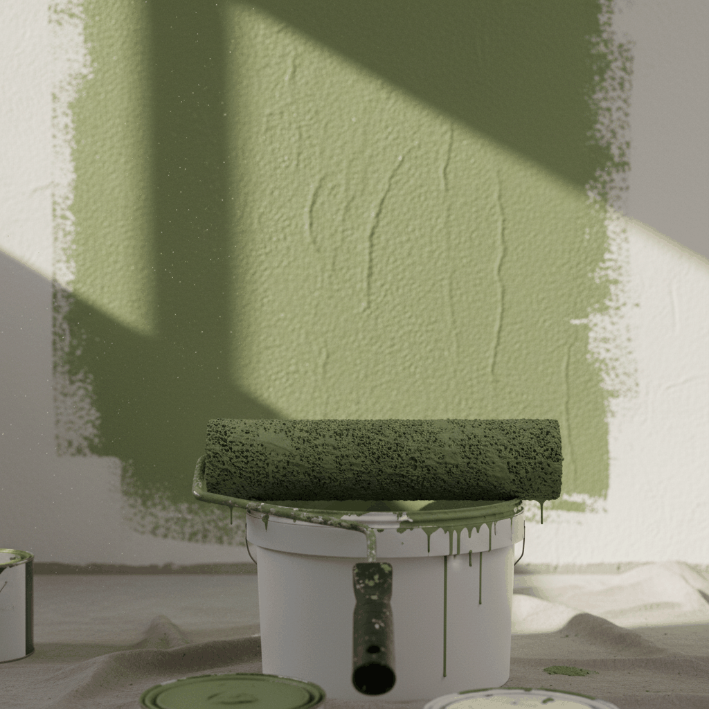 Rouleau peinture isolation