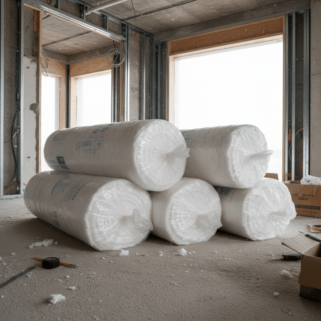 Rouleaux laine coton