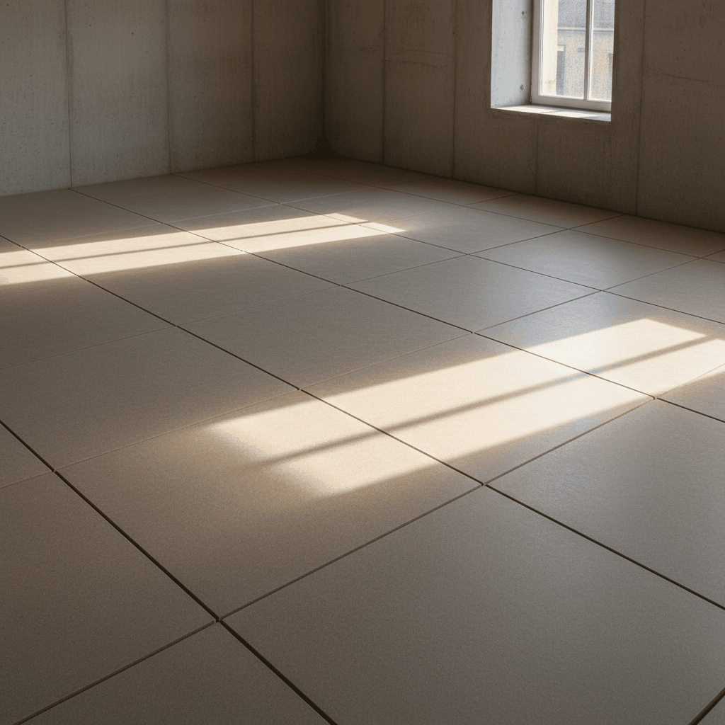 Sol isolé acoustique