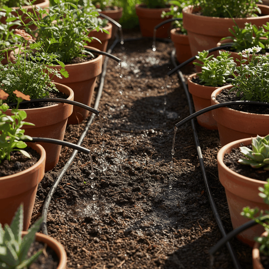 Système d'arrosage jardin